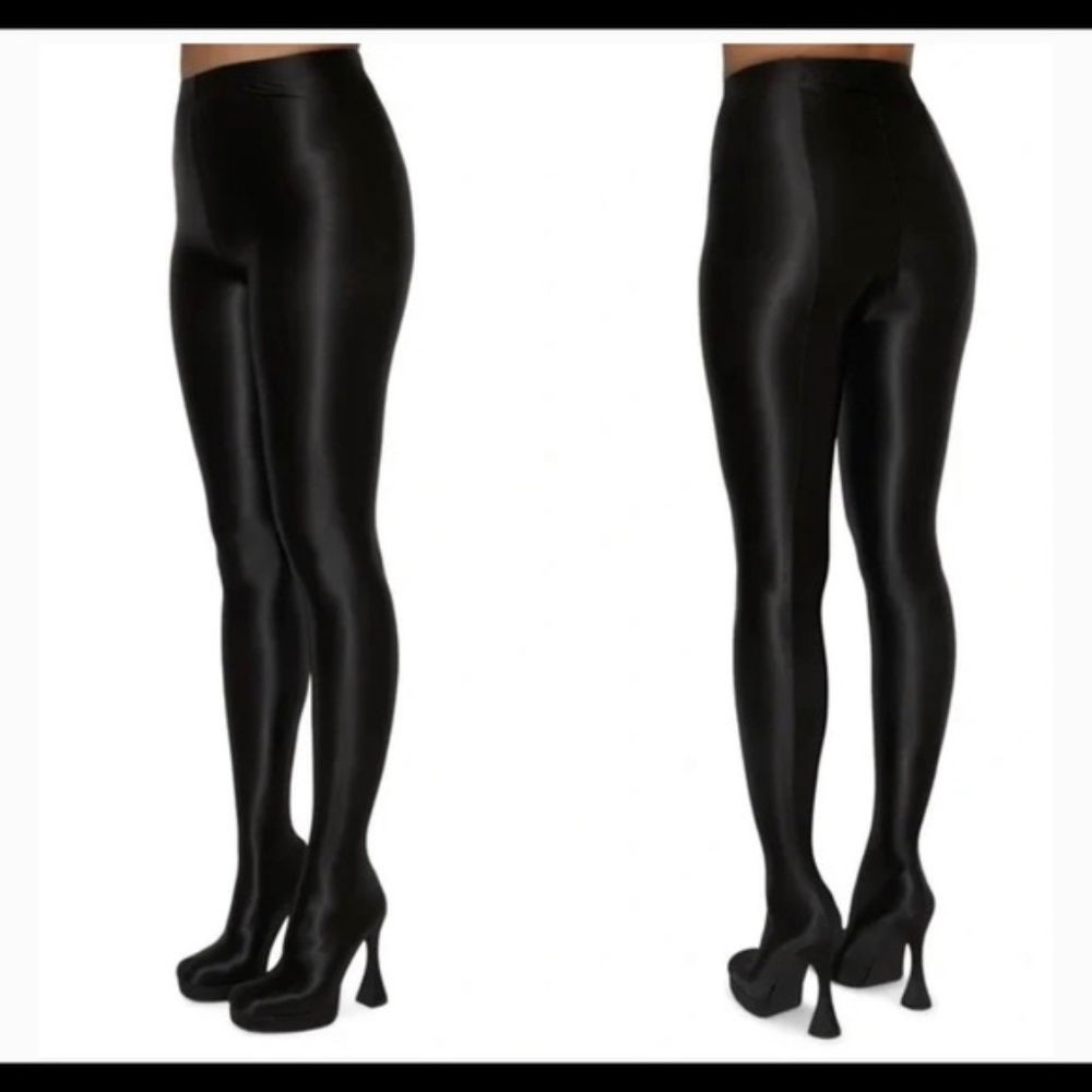 BRAND NEW Jeffrey Campbell Black Pantaloons Black Platform Boot Size 7